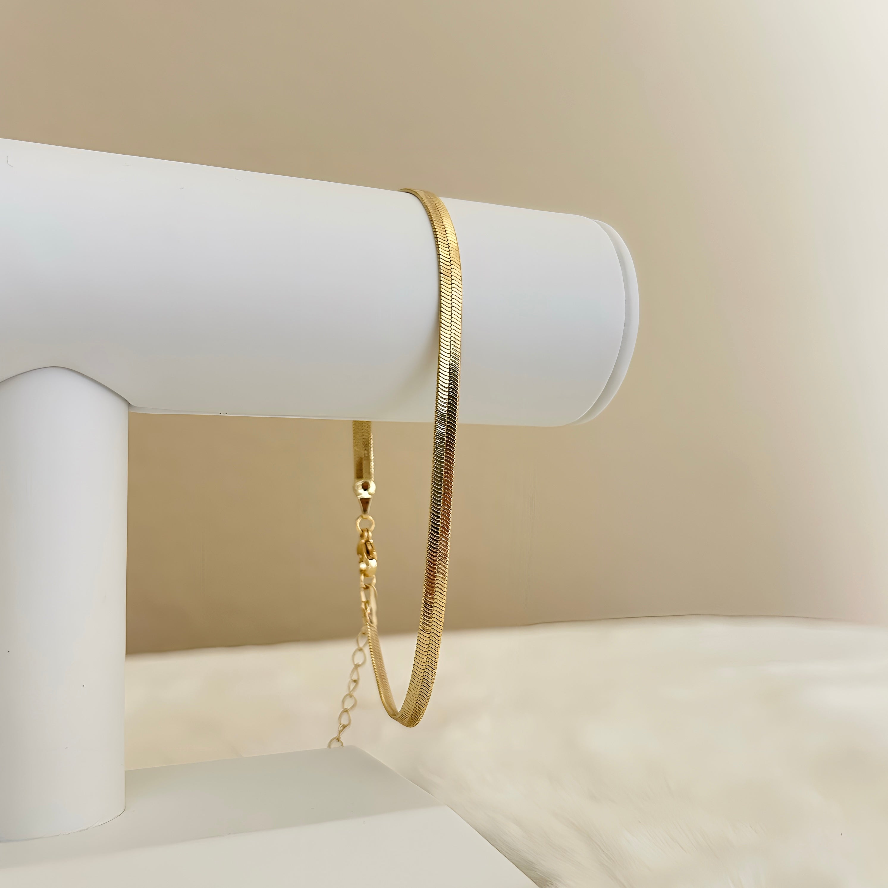 Dainty Gold Chain Ankle Bracelet