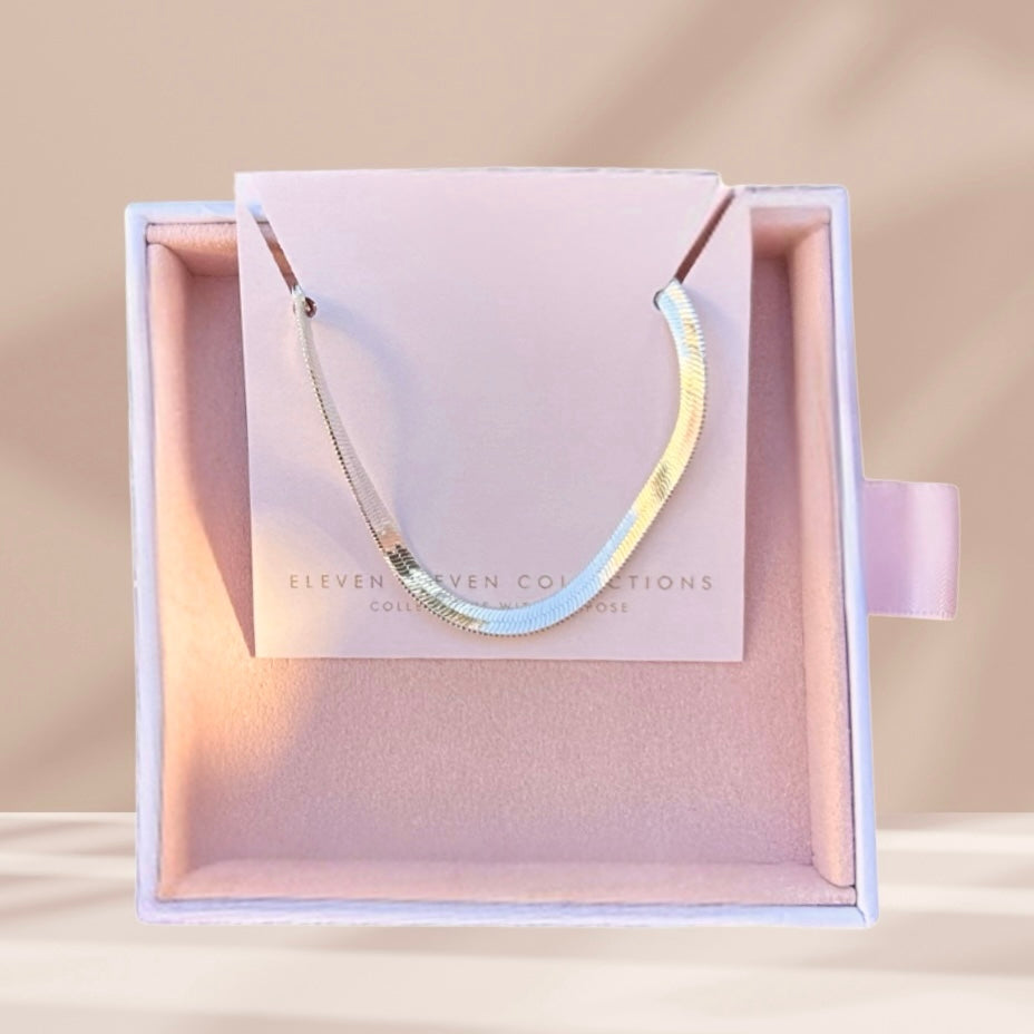 Adjustable Silver Bracelet With Extender