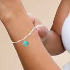 Angelic Natural Dyed Agate Stone Adjustable Bracelet