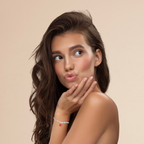 Adorned Natural Dyed Agate Stone Adjustable Bracelet