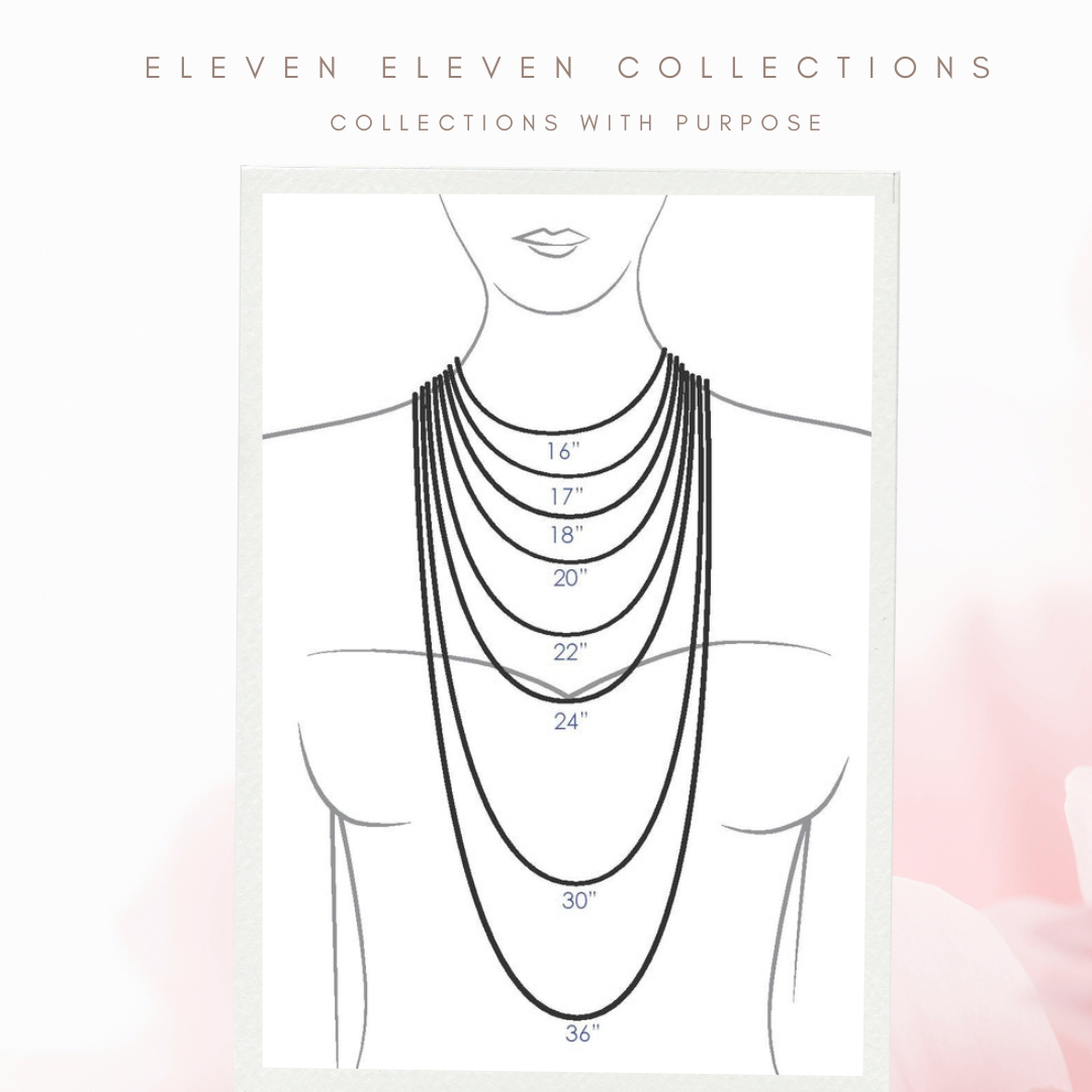 Purple Amethyst Natural Stone Necklace with 16 Inch Silver Chain