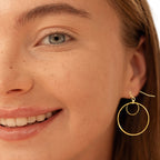 14K Gold Filled Hoop Earrings