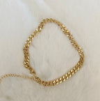 Adjustable Gold Chain Ankle Bracelet