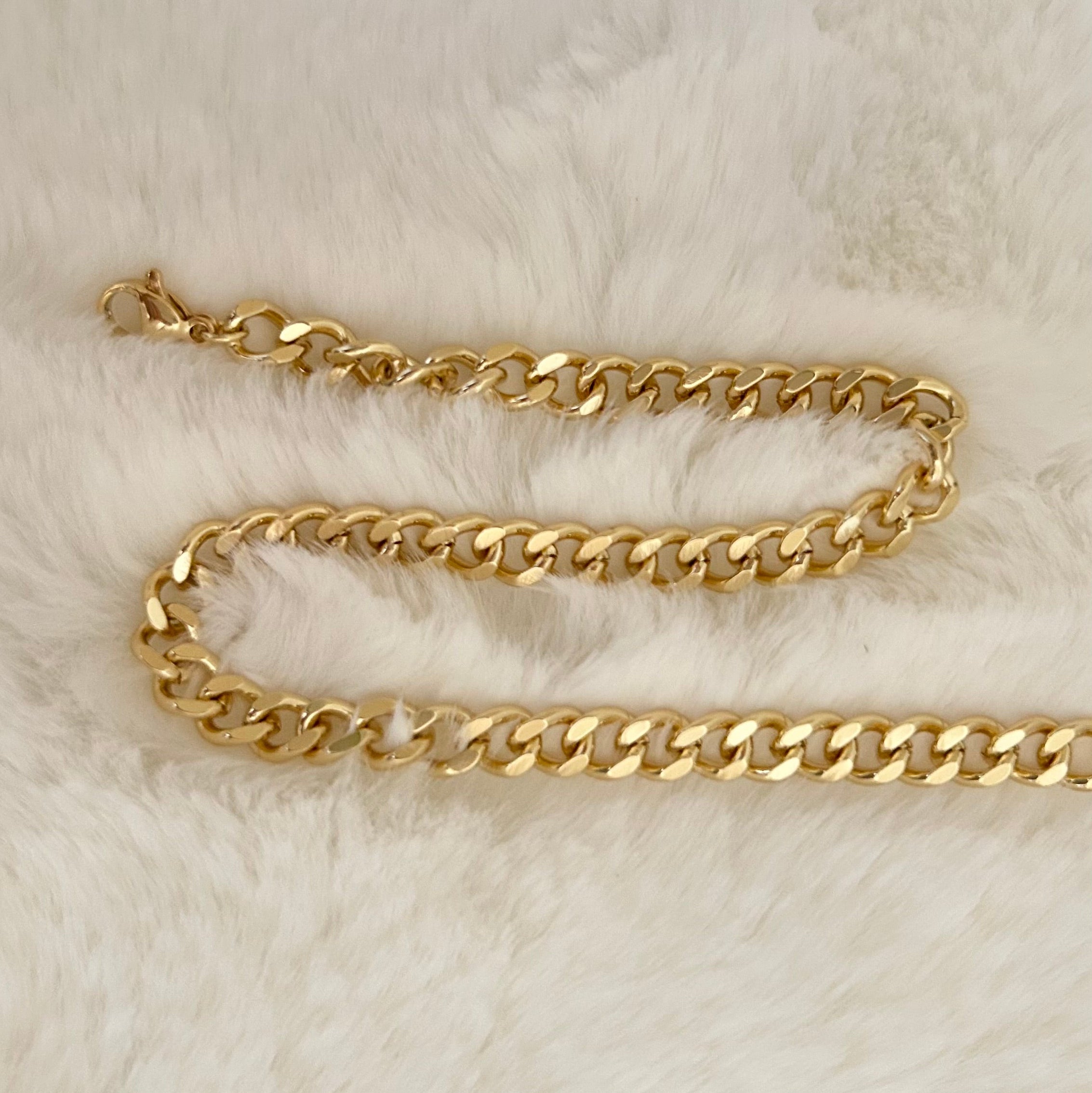 Adjustable Gold Chain Ankle Bracelet